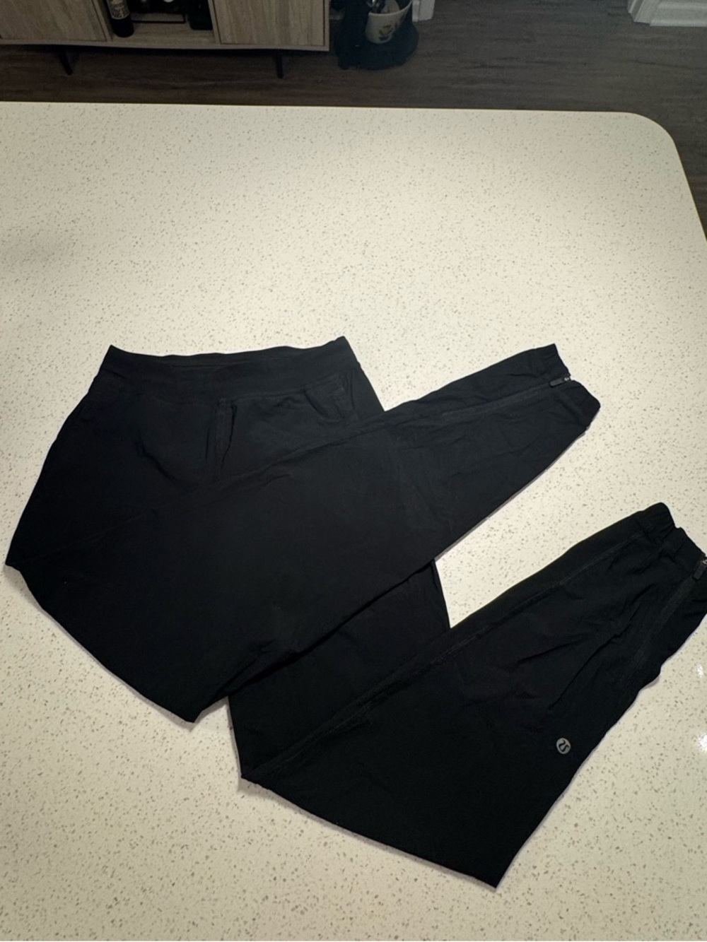 Lululemon Black Athletic Joggers - full length